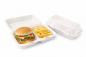 Preview: Take-away Box Zuckerrohr 2-geteilt 22,5 x 15,3 x 8,0cm
